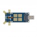 USB TO M.2 B KEY 3/4/5G Module DONGLE Expansion Board with Quad Antenna and Aluminum Alloy Heatsink