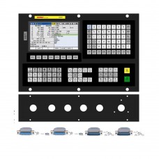 XCMCU XC809TB 2 Axis CNC Controller Multi-Function CNC Lathe Controller System with 7" Color LCD