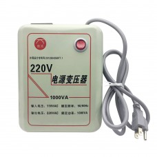 110V to 220V 1000VA Step up Voltage Converter Transformer for Electrical Appliances below 500W