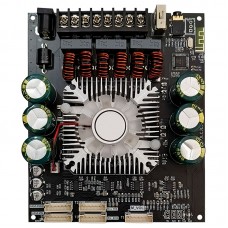 ZK-HT22 160Wx2+220W Bluetooth Amplifier 2.1 Channel Power Amp Board TDA7498E w/ Wired Potentiometers