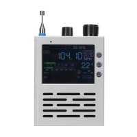 TEF6686 Full Band Radio All Band Radio FM/MW/SW/HF/LW Radio Receiver with 3.2" LCD Metal Case