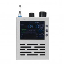 TEF6686 Full Band Radio All Band Radio FM/MW/SW/HF/LW Radio Receiver with 3.2" LCD Metal Case