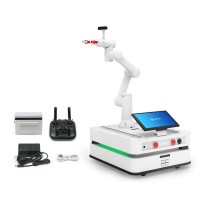 WHEELTEC S300 Intelligent Mobile Robot (Robot Chassis and Collaborative Robot Arm Including Gripper)