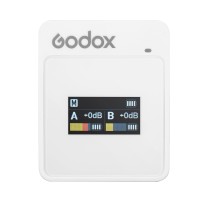 Godox MoveLink II RX Wireless Microphone Receiver (White) for Godox MoveLink II Microphone System