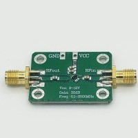 RF Amplifier Module Broadband High Frequency Low Noise Amplifier LNA Module 0.1-2000MHz 32dB High Gain