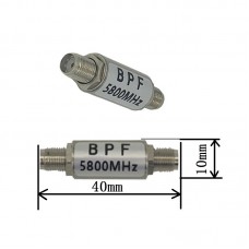 Round Shell High Performance 5.8GHz Bandpass Filter Graphic Transmission Remote Control Filter 2.4GHz Suppressor