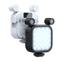 SML-V03 (LED) High Fidelity Microphone Light LED Flash and Microphone in One for Live Broadcast