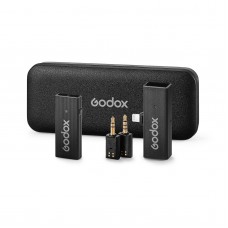 Godox MoveLink Mini LT Kit 1 Wireless Lavalier Microphone System One TX and One RX for Lightning