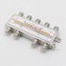 2038 8-way Satellite Splitter High Performance Power Divider 1 Input 8 Output 5-2400MHz for Satellite Splitter