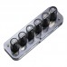 NovelLife Tube-RGB Pseudo Glow Tube Clock Desktop E-sports Room Decoration Gift for Boyfriend