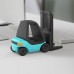 LinDesign Forklift Desktop Phone Stand Desk Phone Holder Wireless Charger (Blue) for Apple Huawei