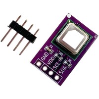 SCD40 Purple Gas Sensor Module for Carbon Dioxide Detection Temperature and Humidity in One IIC Communication