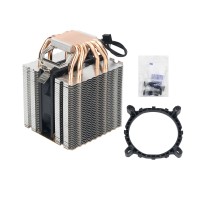 90mm Heat Pipe 6 Heatpipe Desktop Computer CPU Cooler Fan Bracket U ltra Quiet Heatsink for Intel 1156/1155/1150/775