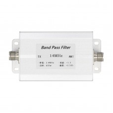  14MHz Band Pass Filter BPF 600W Anti-Interference High Receiving Sensitivity For Competitions 