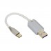 10cm/3.9" Portable DAC Headphone Amplifier OTG Cable Audio Cable For Type-C To USB-A