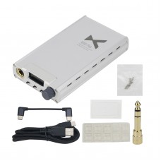 XD05 Plus High Performance DAC & Headphone Amp Portable DAC Headphone Amplifier 1000mW Output Silver