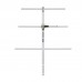 Retevis Ailunce AY01 Horizontal UHF Yagi Antenna High Gain Aluminum Alloy C9071 For Walkie Talkies