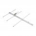 Retevis Ailunce AY01 Horizontal UHF Yagi Antenna High Gain Aluminum Alloy C9071 For Walkie Talkies