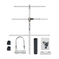 Retevis Ailunce AY01 Horizontal UHF Yagi Antenna High Gain Aluminum Alloy C9071 For Walkie Talkies