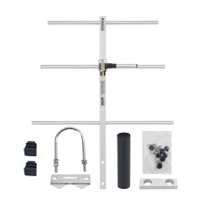 Retevis Ailunce AY01 Horizontal UHF Yagi Antenna High Gain Aluminum Alloy C9071 For Walkie Talkies