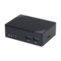 NanoPi R5S Mini Router Mini PC Router Dual 2.5G w/ CNC Metal Case RK2568 Board (4GB RAM + 16GB EMMC)