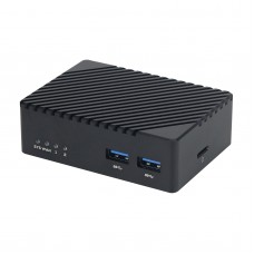 NanoPi R5S Mini Router Mini PC Router Dual 2.5G w/ CNC Metal Case RK2568 Board (4GB RAM + 16GB EMMC)