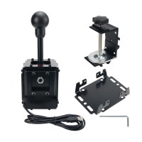 FRC 7+R H Shifter SIM Racing Shifter w/ Desktop Clamp for Logitech Thrustmaster SIMAGIC FANATEC