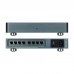 8 Bit Gigabit HIFI Audio Ethernet Switch Full Linear DC Power Supply SC/OCXO Constant Temperature Crystal Oscillator