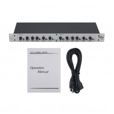 234XS Crossover Stereo 2-Way/3-Way Electronic Crossover Mono 4-Way Audio Crossover Device for DBX