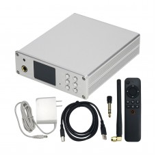 White DA10 Dual Core ES9038 DSD512 Bluetooth 5.1 USB Decoder HiFi DAC Headphone Amplifier with USB Sub Card Version