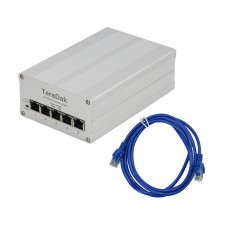 TeraDak 5 Port Switch 1000M Network Switch (TCXO Version) Replacement for Netgear ProSAFE GS105E