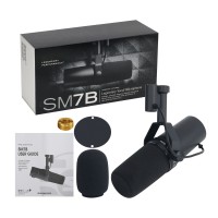SM7B Cardioid Dynamic Microphone Wired Vocal Microphone for Shure Live Stage Recording Podcasting