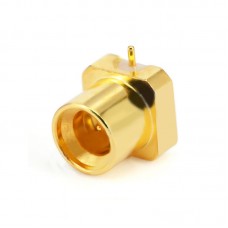 GPPO-JHD1 GPPO/SMPM Male Connector 50ohms DC-65GHz with High Frequency for PCB Surface Mount