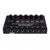 B020 6-Channel Stereo Mini Audio Mixer Mixing Console for Electric Blowpipe/Guitar/Keyboard/Drum