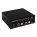 B022 Stereo Preamplifier Preamp Active Speaker Headphone Preamp with 6.35mm and 3.5mm Interfaces