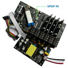 ADSP-21489 Development Board 2 In 6 Out PCM1798 Electronic Frequency Divider with Power Supply and USBI