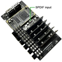 ADSP-21489 Development Board 2 In 8 Out PCM1798 Electronic Frequency Divider without Power Supply