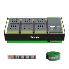 TC01-65W Cyber Green Hardcore Box Power Socket Multi-Functional Punk E-power Socket for Trozk with Anti-Surge Function