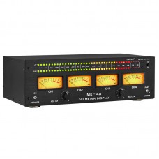 MK-4A 3U 4 VU Meter Display Audio VU Meter High Performance Level Meter for Audio Amplifier