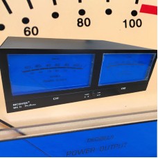 MK-II 2U Dual VU Meter Display Audio VU Meter High Performance Level Meter for Audio Amplifier