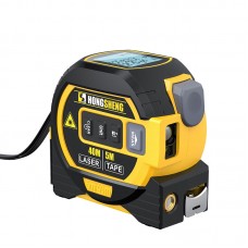 3 in 1 Handheld 5M Tape Measure 40M Laser Rangefinder Intelligent High Precision Rangefinder with British and Metric Unit