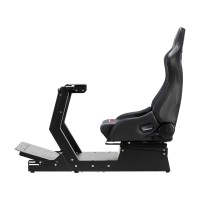 PNS GT-M Racing Simulator Cockpit Game SIM Racing Seat (Black) for MOZA Thrustmaster Simagic Fanatec