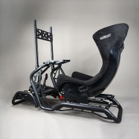 Conspit GT-PRO Racing Simulator Cockpit SIM Racing Seat Black for Simagic Fanatec Thrustmaster Moza