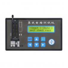 Integrated Circuit Tester Digital IC Tester for Logic Chip Optocoupler Diode Transistor Op Amp