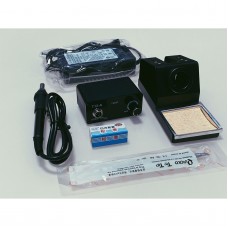 T12-A DC12-25V Mini Soldering Station Soldering Iron Station w/ Soldering Iron Holder & Power Supply