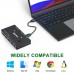 KVM201TC 4K USB-C/HDMI 2 Port KVM Switch HDMI KVM Switch for U Disk Keyboard Monitor Mouse Printer