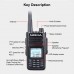 R9 Walkie Talkie 4G 5000km Public Network + Analog Dual-mode Interphone 7000mAh Support National Intercom