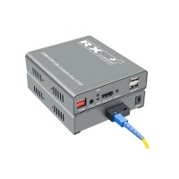 HDMI KVM Optical Transceiver HDMI Extender 20KM HDMI/KVM Fiber Extender Over TCP/IP with Square Connector