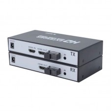 HDMI Optical Transceiver HDMI Extender Support IR Extending 20KM HDMI Fiber Extender Over TCP/IP with Square Connector