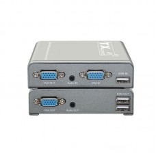 VGA KVM Optical Transceiver HDMI Extender HD1080P at 60Hz 20KM Fiber Extender Over TCP/IP with Square Connector
